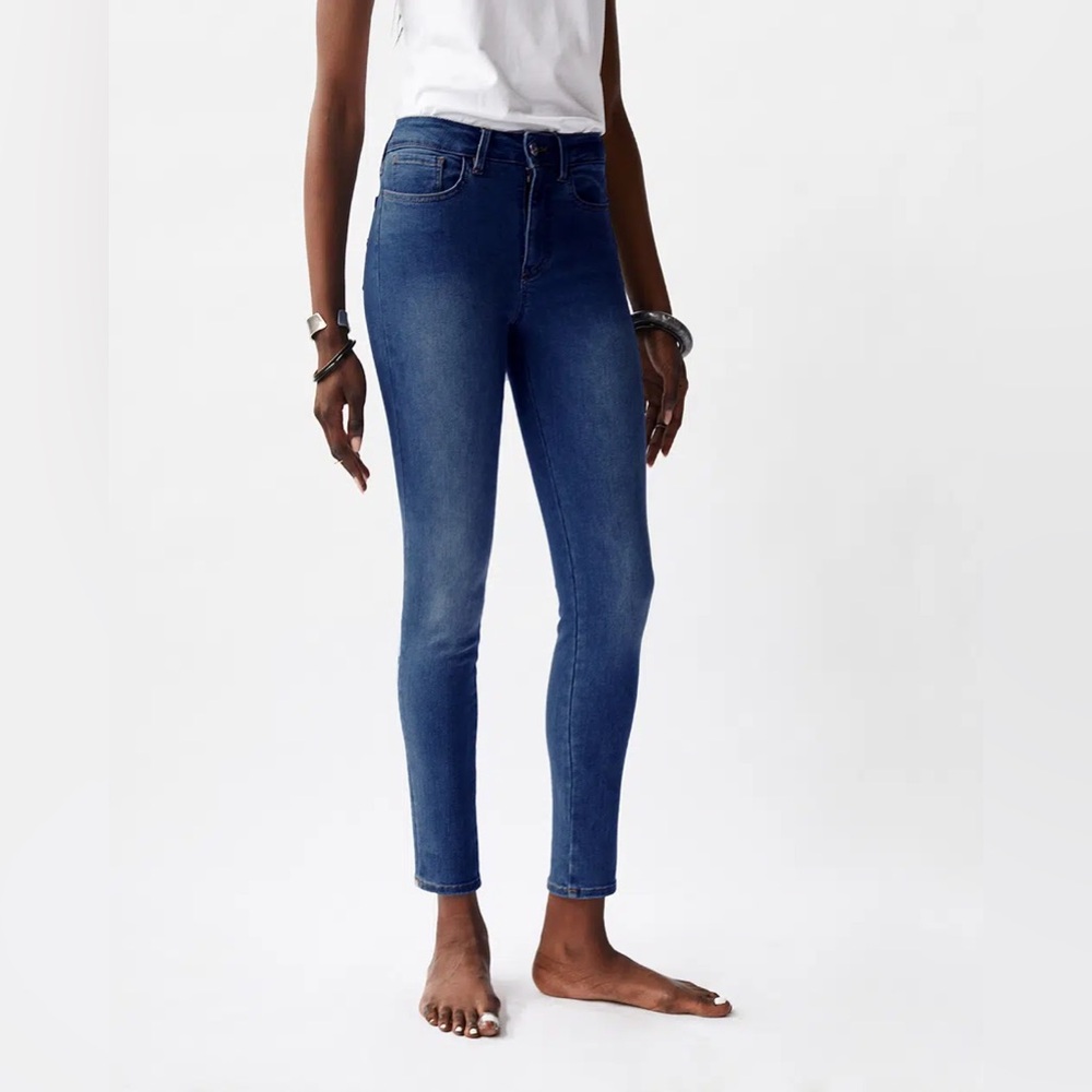 NWT SHAFT Jeans Dolly Giza Denim Stretch Women's Italian 40‎ US 26